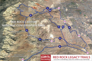 Red Rock Legacy Trails Map